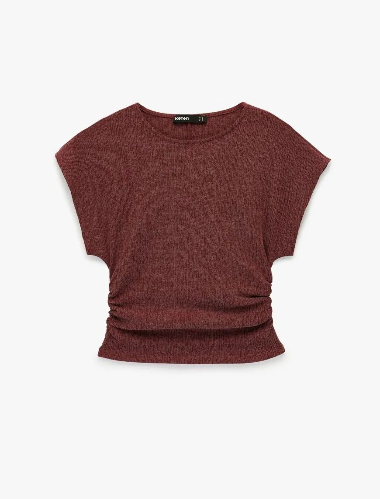 Resim Koton Kadın T-shirt 6SAK50168EK