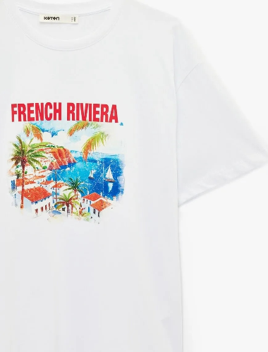 Resim Koton Kadın T-shirt 6SAK50050EK