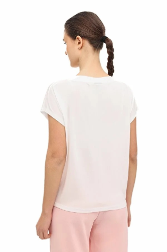 Resim Lumberjack Kadın T-shirt A102124190 WL 11LEVEL 6FX