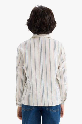 Resim Defacto Erkek Çocuk Uzun Kol Gömlek G6985A8/ER99