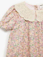 Resim Koton Kız Bebek Elbise 6SMG80041AW