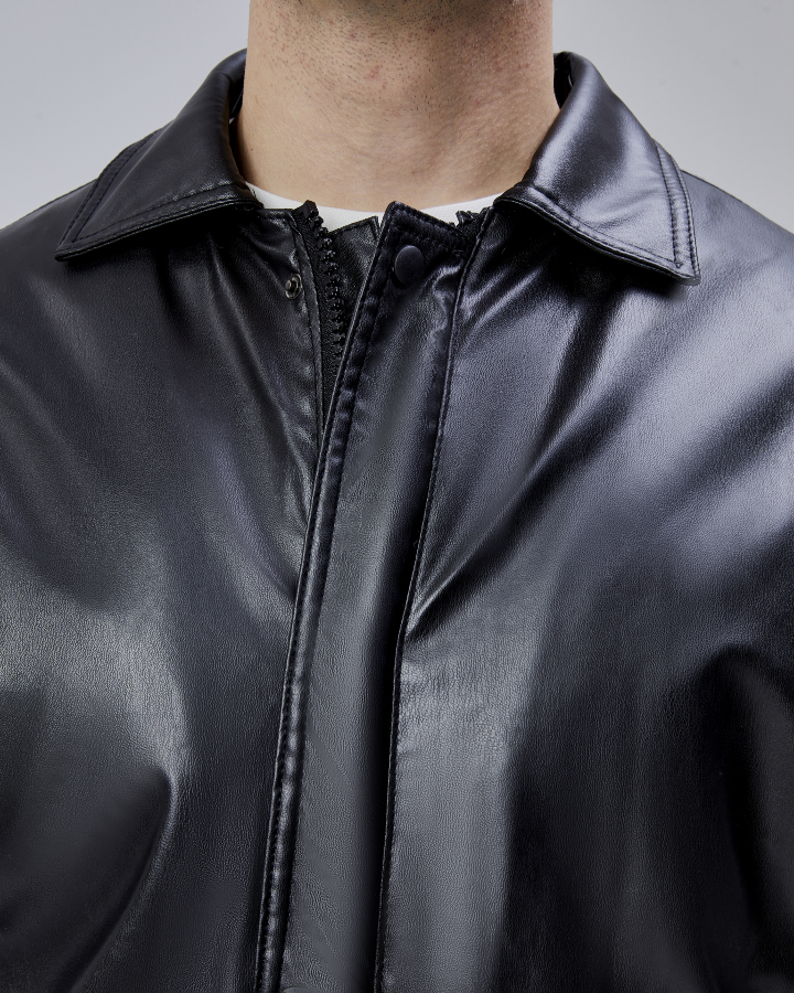 Resim Yenikoza Erkek Deri Mont ve Ceket