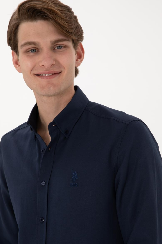 Resim U.S. Polo Assn. Gox025Y Erkek Dokuma Gömlek 2084085