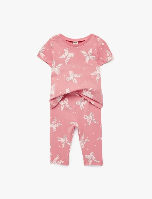 Resim Koton Kız Bebek T-shirt 6smg10036ak