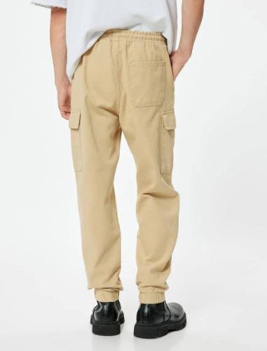 Resim Koton Erkek Kanvas Pantolon 5WAM40006HW