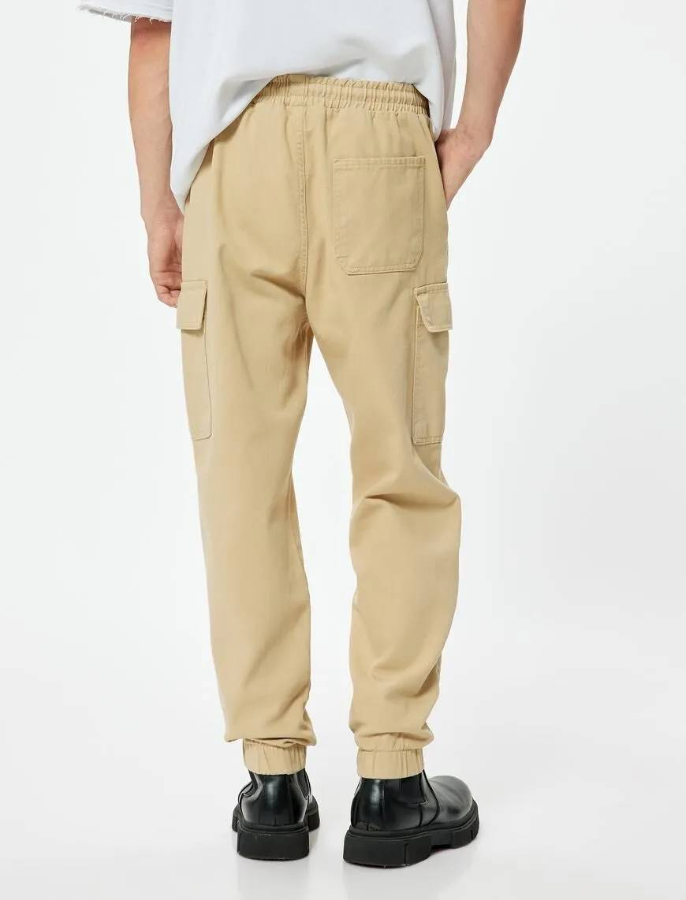 Resim Koton Erkek Kanvas Pantolon 5WAM40006HW