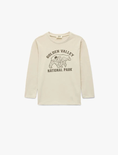 Resim Koton Erkek Çocuk Uzun Sweat 6WKB10378TK