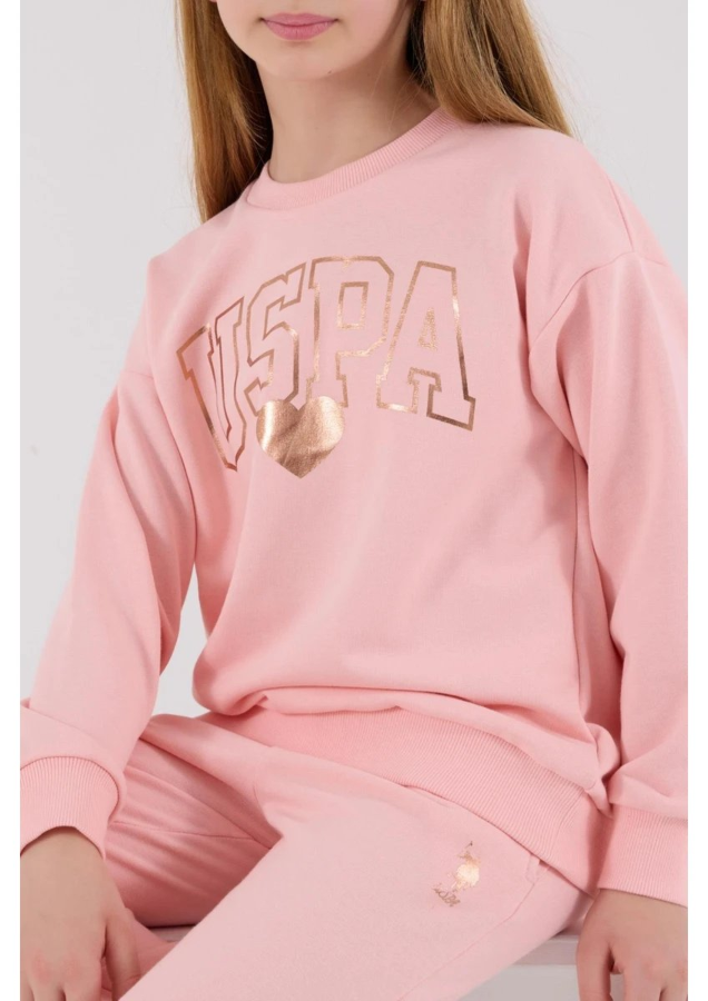 Resim U.S. Polo Assn Kids Kız Çocuk Eşofman Takım US2318-G