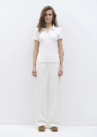 Resim Mavi Kadın Polo Yaka T-shirt M1613120-70057