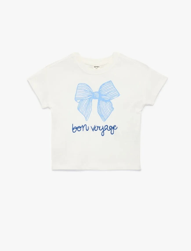 Resim Koton Kız Bebek T-shirt 6SMG10027AK