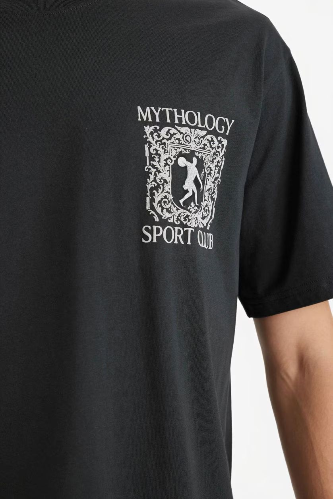 Resim Defacto Erkek T-shirt F9749AX/AR221