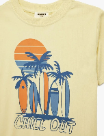 Resim Koton Erkek Çocuk T-shirt 6SKB10156TK