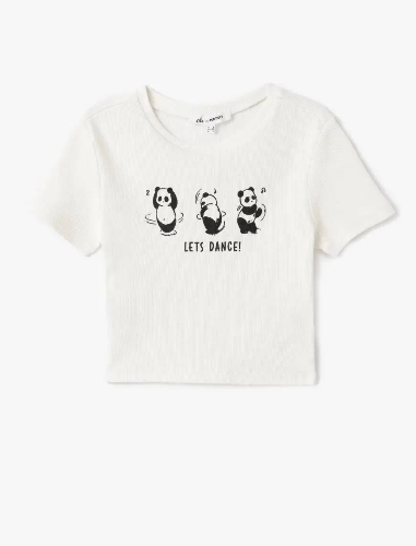 Resim Koton Kadın T-shirt 5SAL10184IK