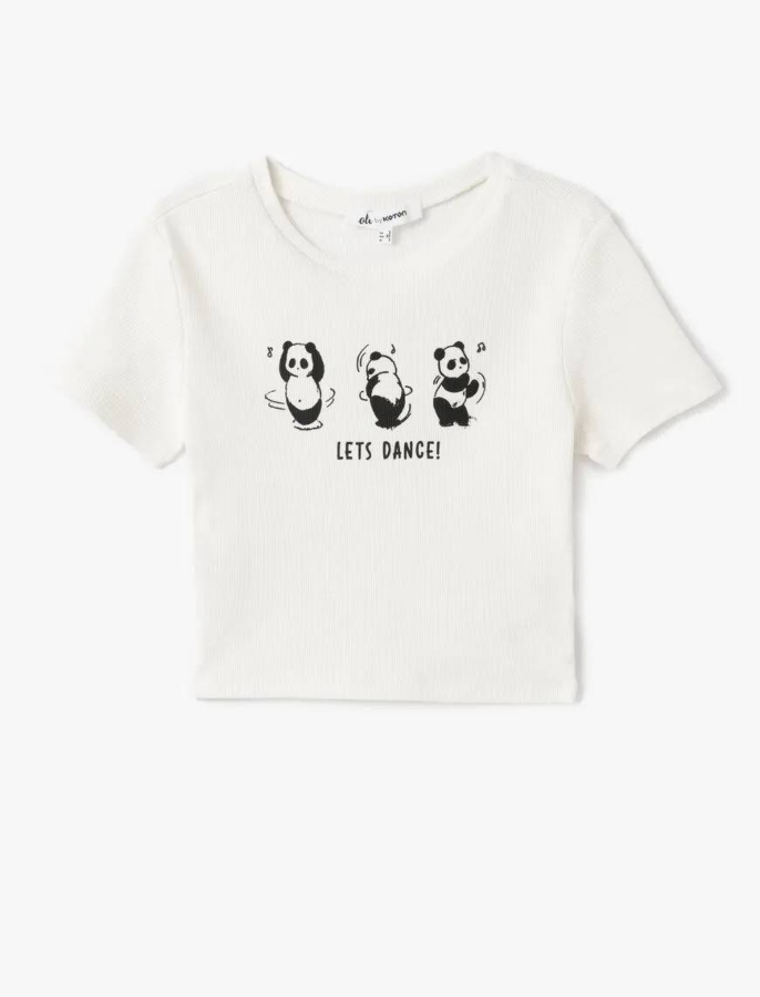 Resim Koton Kadın T-shirt 5SAL10184IK