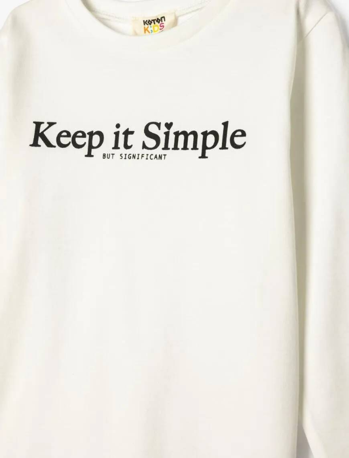 Resim Koton Kız Çocuk Sweat 5WKG10269AK