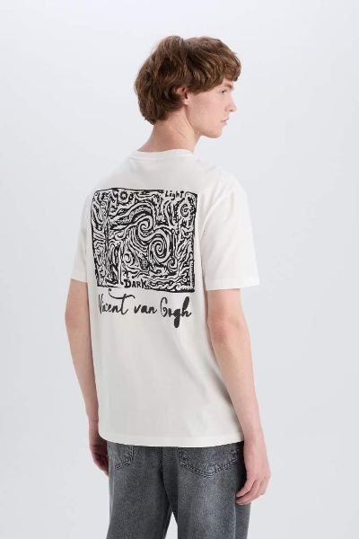 Resim Defacto Erkek T-shirt D5474AX/ER105