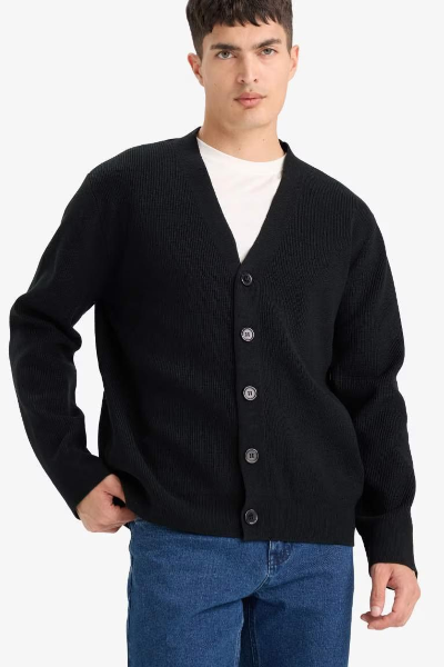 Resim Defacto Erkek  Hırka F2700AX/BK81