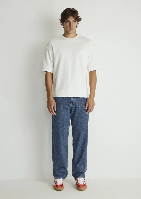 Resim Mavi Erkek T-shirt M0611614-70057