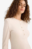 Resim Defacto Kadın T-shirt F1879AX/BG583