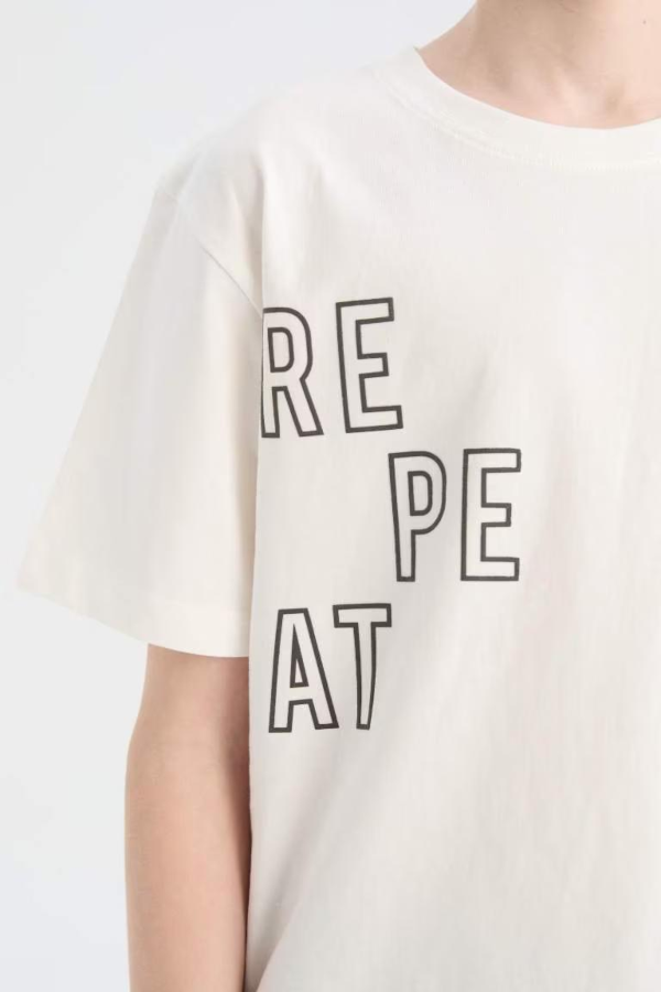 Resim Defacto Erkek Çocuk Kısa Kol T-shirt D9505A8/WT32
