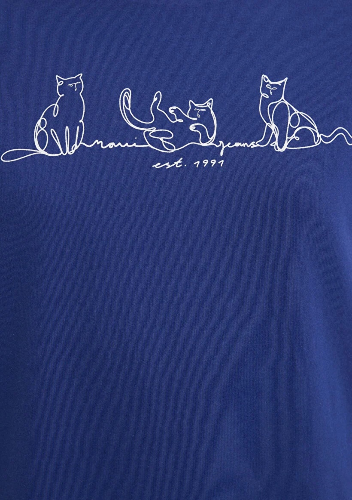 Resim Mavi Kadın T-shirt M1613721-70722