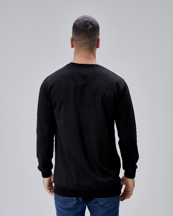 Resim Paul&More Erkek Sweat Trend Baskı 0 Yaka 2 İp