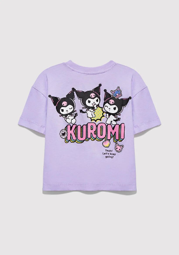 Resim Mavi Kız Çocuk T-shirt M7610414-70519