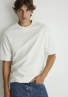 Resim Mavi Erkek T-shirt M0611614-70057