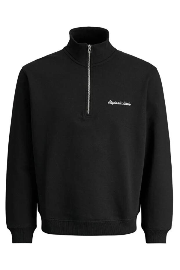 Resim Jack & Jones Jornorrebro Emb Sweat High Neck Sn Erkek Sweat 12282899