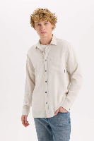 Resim Defacto Erkek Uzun Kol Gömlek D7079AX/GR492