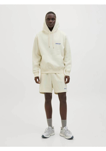 Resim Jack & Jones Jcounıon Prınt Sweat Hood Noos Erkek Sweat 12273915
