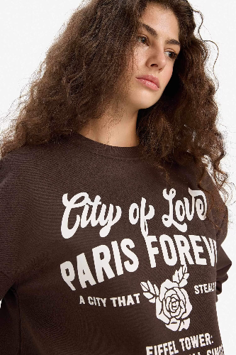 Resim Defacto Kadın  Sweat E8602AX/BN258