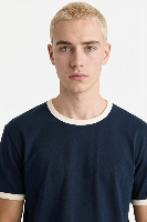 Resim Defacto Erkek T-shirt F8158AX/NV64