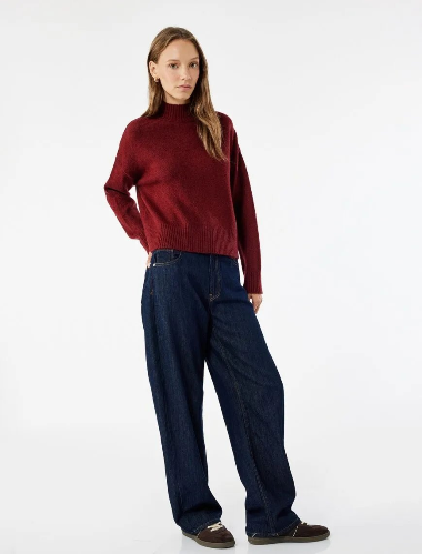 Resim Koton Kadın Kazak 6Wal90112Ht