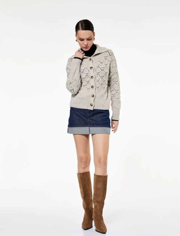 Resim Koton Kadın Hırka 6WAK90049HT