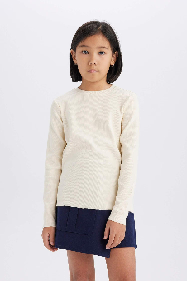 Resim Defacto Kız Çocuk Sweat B7452A8/ER134