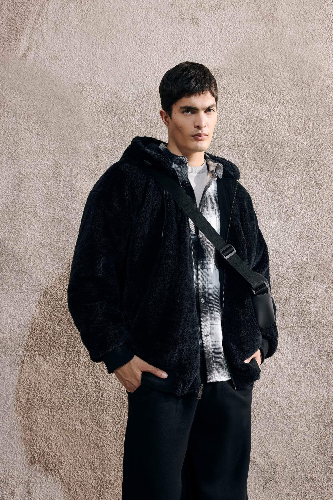 Resim Defacto Erkek  Mont F5721AX/BK27