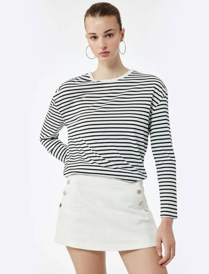 Resim Koton Kadın Sweat 6Wal10112Ik