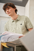 Resim Wrangler Polo Erkek T-shirt W7D5K4XX2T37Y (MW7D5K4XX2T37Y)