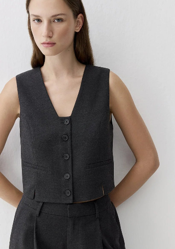 Resim Mavi Kadın Yelek M1110796-87829