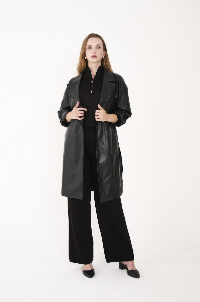 Resim Trender Kadın Deri Mont ve Ceket