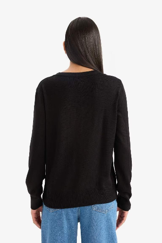 Resim Defacto Kadın  Kazak C4024AX/BK27