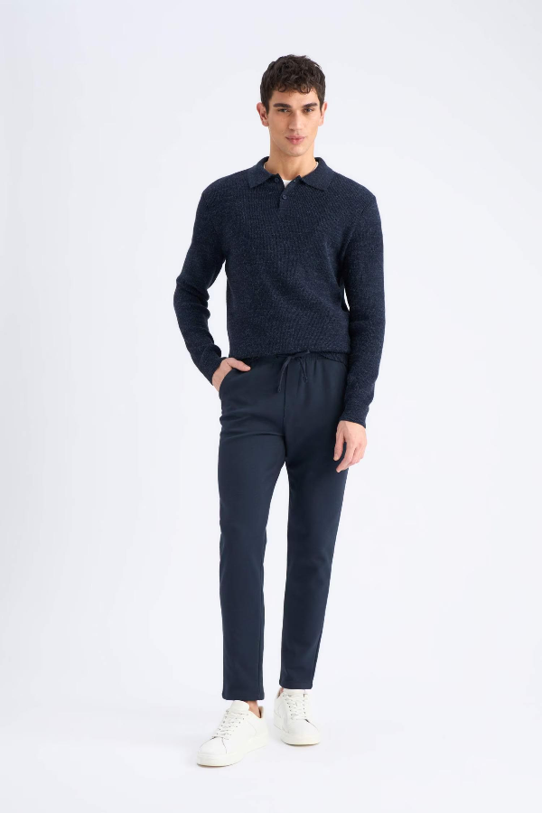 Resim Defacto Erkek  Kanvas Pantolon C6022AX/NV64