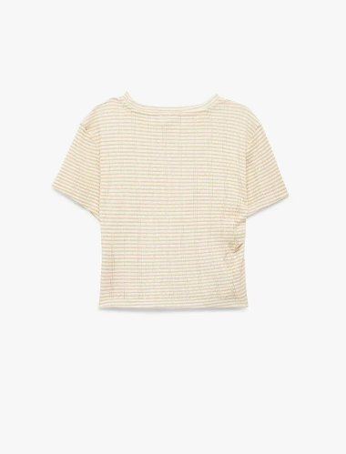 Resim Koton Kız Çocuk T-shirt 6SKG10370AK