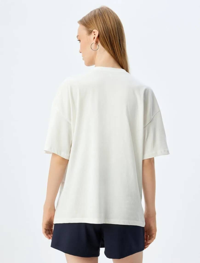 Resim Koton Kadın T-shirt 5SAL10023IK