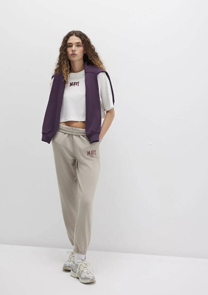 Resim Mavi Örme Kadın Eşofman Alt M1010757-70112