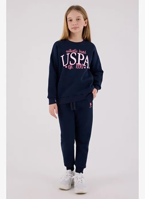 Resim U.S. Polo Assn Kids Kız Çocuk Eşofman Takım US2316-G