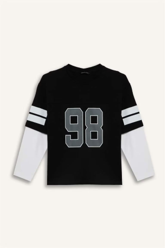 Resim Defacto Erkek Çocuk Sweat G2482A8/BK81