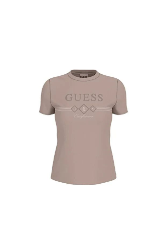 Resim Guess Athleisure  Kadın  T-shirt V6GI06K2967-A10L Febe Ss Cn T-Shırt