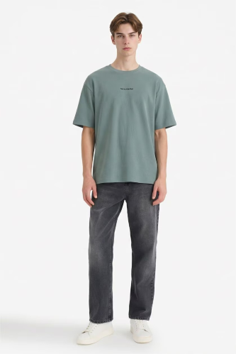 Resim Defacto Erkek T-shirt D5871AX/GN1083